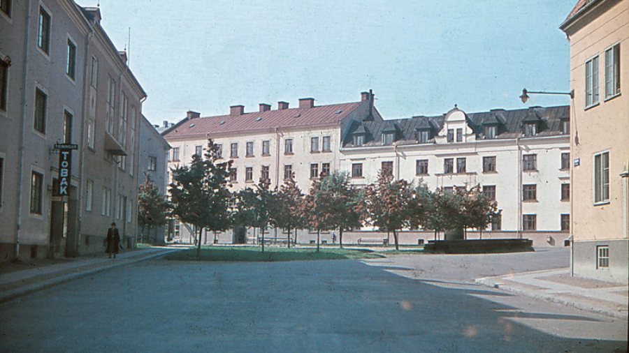 Broocmans plan från Hörngatan 1944. Foto: Gustaf Östman, Norrköpings stadsarkiv