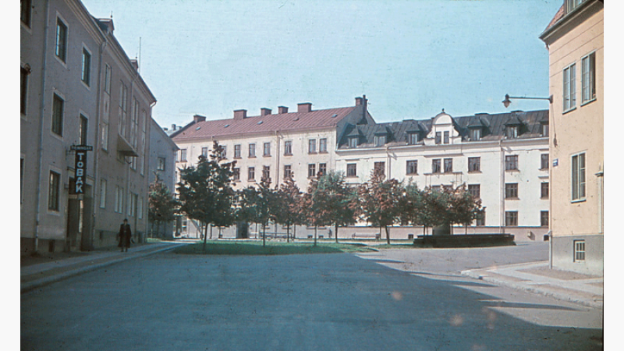 Broocmans plan från Hörngatan 1944. Foto: Gustaf Östman, Norrköpings stadsarkiv
